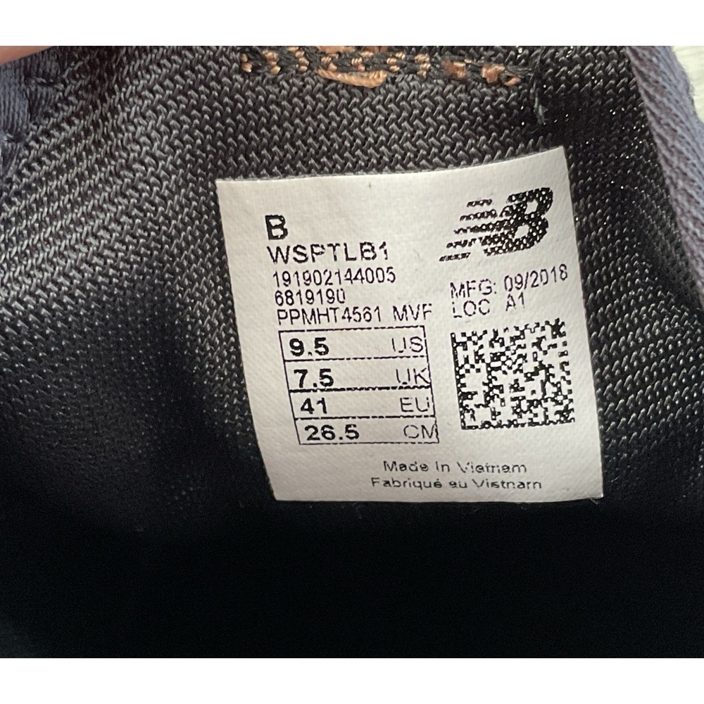 New Balance Fresh Foam Sport V1 Womens 9.5 B Black Running Shoes Sneakers NEW - Picture 15 of 16